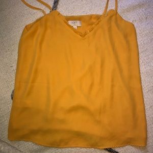 Bundle only - Yellow Satin Loft Tank Small Petite